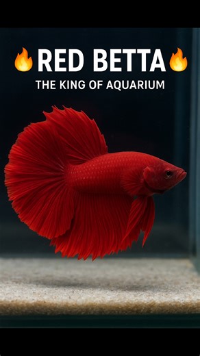 💎 Meet the Red Betta, a true masterpiece of nature — bold, elegant, and powerful. Its flowing fins and deep crimson color symbolize strength, passion, and grace. A single glance is enough to make this fish the star of your aquarium. 🌿 Easy to keep. Stunning to watch. Impossible to ignore. #RedBetta #BettaFish #FightingFish #AquariumBeauty #TropicalFish #Aquascape #AquariumGoals #FishLover #AquariumDecor #AquaticLife #BettaLovers #NatureInGlass | Happy Pisces