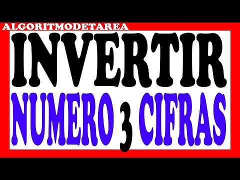 Algoritmo para invertir un numero de 3 cifras pseint