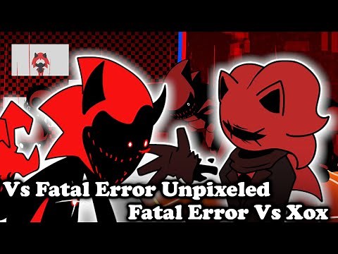 FNF | VS Fatal Error Unpixeled + New Songs | Mods/Hard |