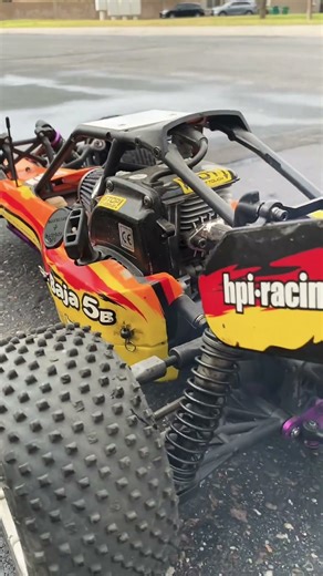 RC Hpi Baja 5b cold start