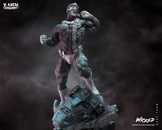 Cyclops, STL File, 3d Print, Resin Printed, X-men, 3d Printing Service, Sculpture, Comics, Stl, Statue, Digital Download - Etsy