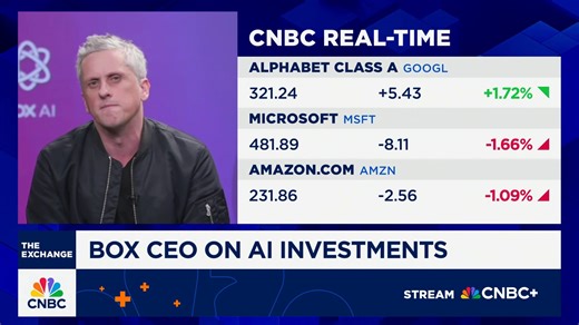 Box CEO: AI is a tectonic shift to how we'll work in the future