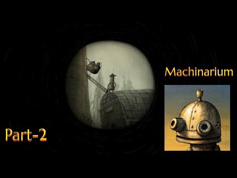 Saving robot city from bomb blast! Machinarium gameplay #2