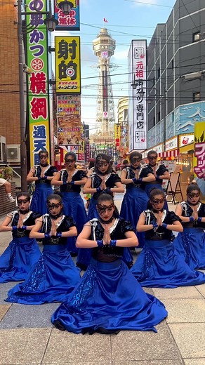 サブリナの大阪でのダンスパフォーマンス