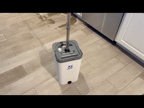 X3 Mop vs Spilled Smoothie! Watch how Easily it Cleans! DEMO