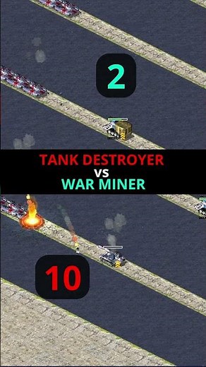 🔴Destro VS Miner - Red Alert 2 Pro 1v1 Tournaments (Command & Conquer) #gaming #rtsgames #retrogames