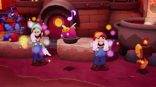 A little Hottato Stew will get that winter chill out of your bones! 🥣: Mario & Luigi: Brothership | Nintendo Switch