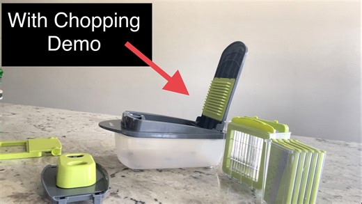 Watch Vegetable Chopper Review with Chopping Demonstration  on Amazon Live