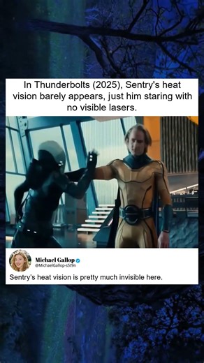 Sentry’s Heat Vision Minimally Shown in Thunderbolts