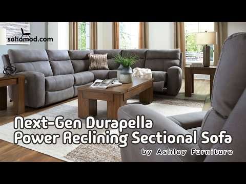 Ashley Next-Gen DuraPella Reclining Sectional Sofa