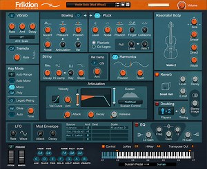 Reason Studios launches Friktion Modeled Strings Reason Rack Extension plugin