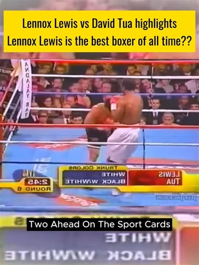 22K views · 174 reactions | Lennox Lewis vs David Tua #boxing | The World Of Boxing | Facebook