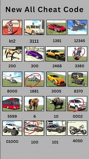 New Real code 💥 Indian bike driving 3d all new cheat code update + plugin cheatcode #gameshorts