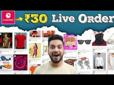 🔥 Snapdeal ₹30 Tehelka Deal: Full Order Trick & Live Proof 🔥