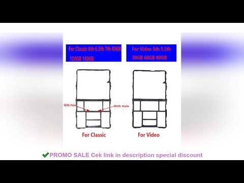 Metal Middle Frame Bezel Bracket Housing for iPod 5th Video 30GB 60GB 80GB 6th 7th Classic 80GB 120G