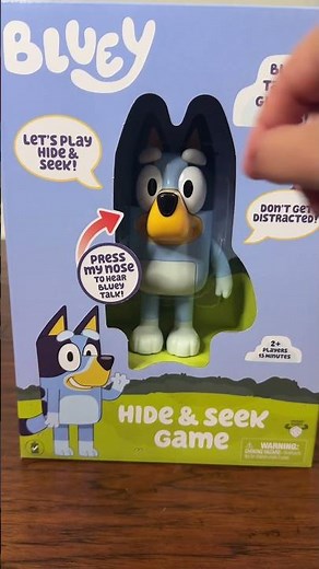 Bluey Hide and Seek Game for Toddlers | Fun Interactive Toy Review