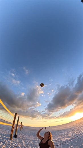 Jared Morrison | DESTROY THAT NET GIRL!! #volleyball #beachvolleyball #pov #povs #satisfying #gopro #sports #volleyballplayer #beachvolleyballplayer... | Instagram
