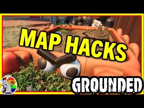 GROUNDED Tips - MAP Cheats And Short Cuts! How To Get Hard To Reach Molars, Raw Science And More!