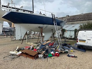S&S Contessa 38 rebuild by Corby Yachts