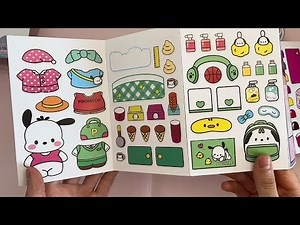 Sanrio Pochacco quiet book Tutorial| ASMR| DIY #pochacco #sanrio #kawaii