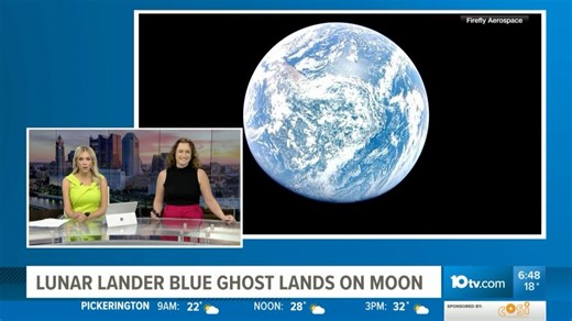 Excited to celebrate the success of Firefly Aerospace this morning on 10TV - WBNS. Congrats to the entire team -- it was such a great way to start the morning celebrating companies in the space industry making big strides with Bryn Caswell TV. | Meredith Garofalo