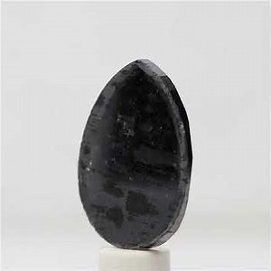 black diamond 4.76carat pear shape cross cut natural diamond fancy diamond