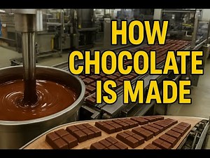 How Chocolate Is Made Inside the Factory (Full Process Revealed)
