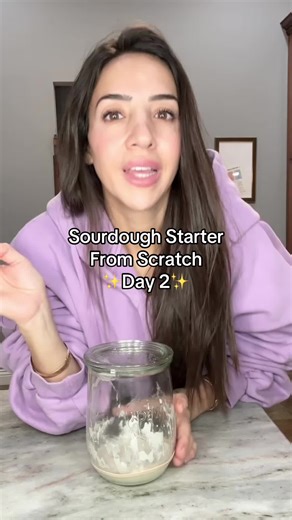 Sourdough Starter Day 2: From Scratch