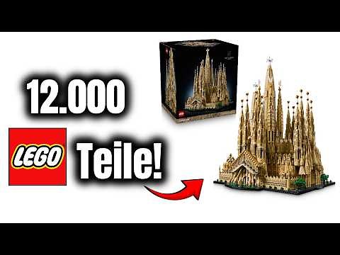 (New) Largest LEGO Set of All Time! | 'Sagrada Familia' with 12,000 pieces! | Set 21065