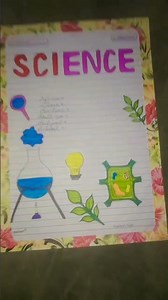 File decoration ideas for🔬Science Subscribe for more. 😁#viral #diy #millionviews #craft #viralvideo