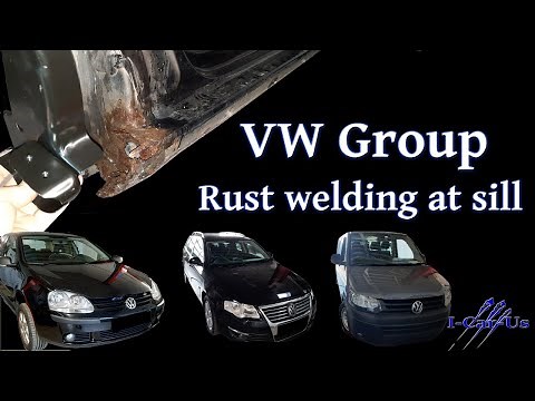VW Group rust welding at sill - Tutorial