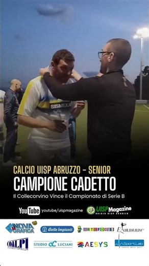 COLLECORVINO, Campione Serie B Senior 25-26 | #calcio #uisp #abruzzo