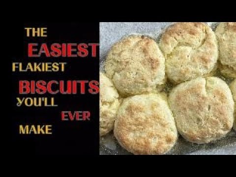 Easiest flakiest biscuits you will ever make using pantry staples.