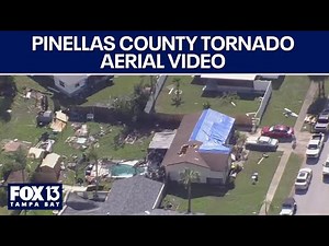 UNCUT VIDEO: Tornado touches down in Pinellas County