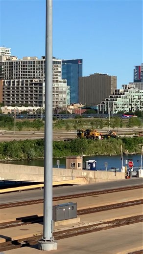 Flashback To June 2021: An Metra MP36PH-3C leads a Rock Island District Train out of Chicago, IL.
