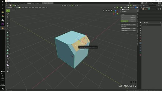 Blender插件 三维模型中心点变换移动 Pivot Transform V3.3