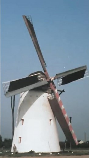 120 Year Old Windmill Turns Wind Into Power