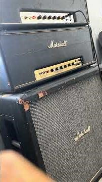 1966/1967 Marshall JTM 45/100. Volume on 6. #Plexi #Marshall #super100 #ac/dc #sloppyriffs