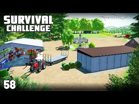 THEY ARE IN! NOW THE FUN STARTS | Survival Challenge | Farming Simulator 22 - EP 58