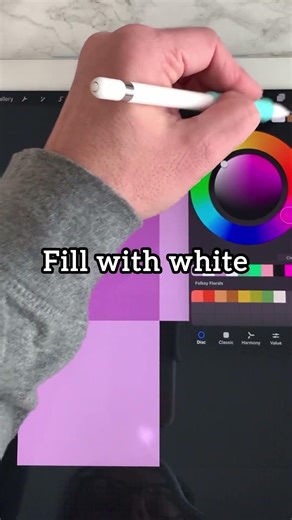 Easy Gingham Pattern in Procreate #procreate #procreatetips #digital art #patterndesign l