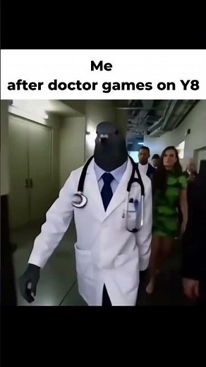 Just another day in doctor games 🤒