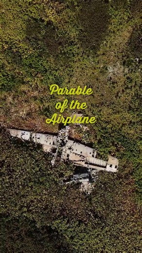 Creation Today on Instagram: "A tribe deep in the Amazon finds a crashed airplane in the jungle. They have never seen anything like it. Some of them say it must have come from a highly intelligent people. Others insist there is nothing smarter than them, so the plane must have built itself. Over time, schools are created to teach only one story, that the airplane made itself. After a few generations, no one even remembers there was ever a designer. That is exactly how evolution is taught in our