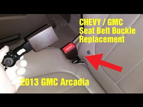 Chevy / GMC Seatbelt Buckle Replacement