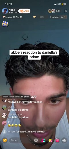 @Λbbe reaction to @DaniellaBK prime #daniellabk #daniellabkprimeera #daniellabk #fyp #daniellabklive