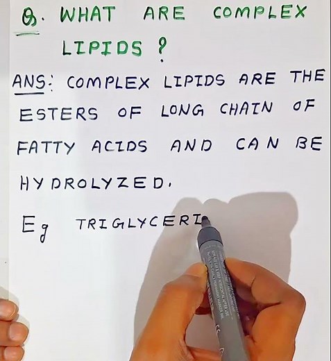 Complex Lipids in 30 Seconds 🔬 | Easy Explanation!