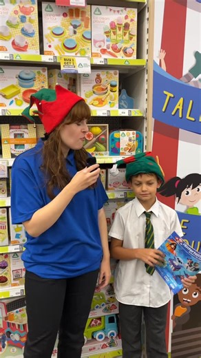 1.6K views · 14 reactions | This guy has his priorities sorted ️ Hope his family aren’t too offended  @disney @disneyuk #disney #theentertainer | stitch | stitch toy | children interviews | #kidsbelike | christmas | kids at Christmas | The Entertainer | Facebook