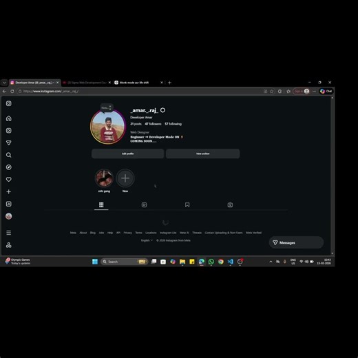 This is my first website only use HTML #html #htmlwebsite #coding #webdevelopment