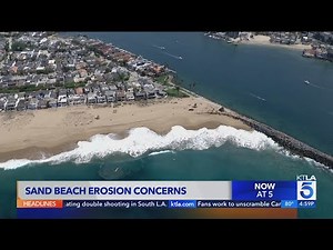 Erosion concerns at Newport Beach