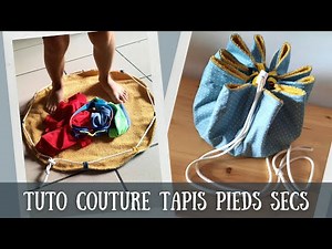 Tuto Couture Tapis Pieds Secs Piscine