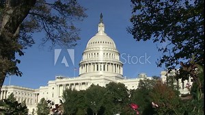 The US Capitol Building on Capitol Hill in Washington, DC